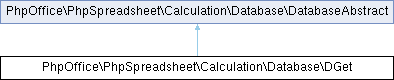 Moodle PHP Documentation: PhpOffice\PhpSpreadsheet\Calculation\Database ...